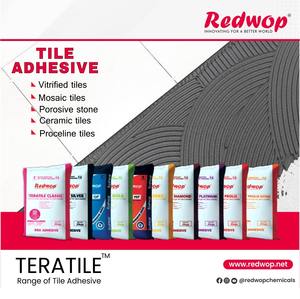 Adhesivo de fijación de azulejos modificado con polímero de la mejor calidad TERATILE GOLD C2TE adecuado para fijar azulejos en paredes y pisos - Product Image 3