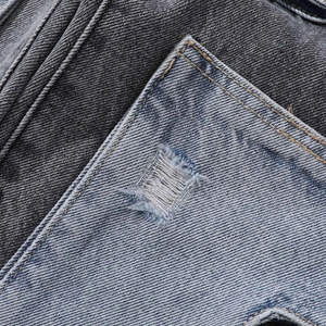 Pantalones Vaqueros de Mezclilla para Hombre con Logotipo Personalizado, Estilo Vintage, Hip Hop, Cintura Alta, Lavados, Rotos, Casuales, Ajustados, para Invierno y Primavera, Precio Bajo - Product Image 6