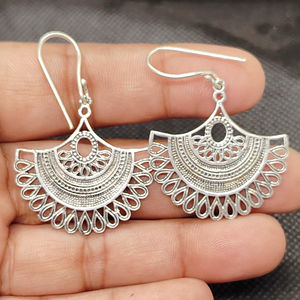 <b>Vintage</b> Style Silver-Plated Brass Copper Drop <b>Earrings</b> High Quality Brass Wedding Imitation Pearl Fashionable Dangle <b>Earrings</b> - Product Image 1