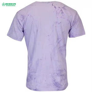 T-shirts décontractés pour hommes (jeunes et adultes) - 100 % coton, coupe ample, écologiques, respirants, séchage rapide, anti-bouloches et anti-plis - Product Image 2