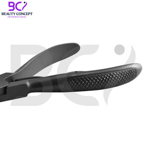 Coupe-ongles robuste en acier inoxydable noir, lame courbée, ouverture large professionnelle, pour podologie - Product Image 6