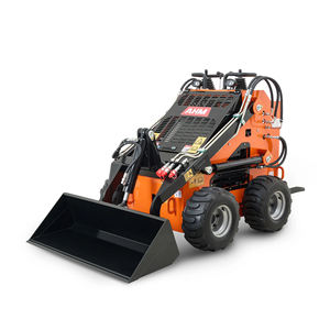 <b>Powerful</b> Skid <b>Steer</b> Equipped with Auxiliary Hydraulics, Rubber Tires, and Multi-Terrain Capability - Product Image 3