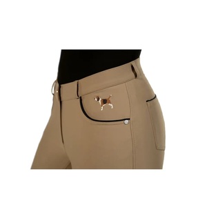 กางเกงขี่ม้ายืดได้สำหรับผู้หญิงชุดขี่ม้ากันลื่นผลิตตามสั่ง - Product Image 2