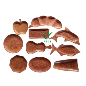 Platos de madera de coco hechos a mano ecológicos, alternativa de cubiertos sostenibles de Vietnam para cocinas ecológicas con precios de fábrica - Product Image 5