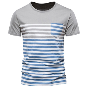 2024 camisetas gráficas para hombres cuello redondo Camiseta de verano Casual bolsillo 3D Top Digital Camisetas cuello redondo - Product Image 3