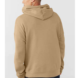 Color marrón Moda Calidad Precio barato Venta al por mayor Fábrica Etiqueta privada Pullover Impresión Logo Sudaderas con capucha - Product Image 2