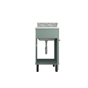 Lavabo extérieur Série Smeraldo 45x50x85 cm, évier de buanderie - Product Image 4