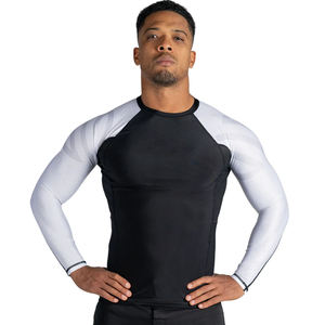 Venta de fábrica Custom OEM Design Men's Compression MMA Rash Guards Custom Sublimated Printed Rash Guard - Product Image 1