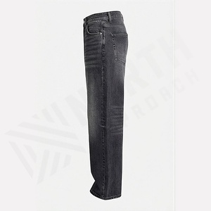 Jeans en denim pour homme de haute qualité, best-seller, respirant, séchage rapide, motif uni, couleur personnalisée, pantalon d'hiver et d'automne - Product Image 3