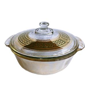 Cacerola de Vidrio Premium, Perfecta para Horno y Uso Diario, para Servir Comida Caliente, Comidas Familiares y Uso en la Mesa de Cocina, Procedente de la India - Product Image 1