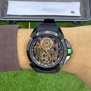 <span class=keywords><strong>Montre</strong></span> mécanique pour homme JACOB&COA CR7 édition <span class=keywords><strong>Cristiano</strong></span> Ronaldo, cristal saphir, pierres précieuses, résistance à l'eau 50M, luxe - Product Image 2