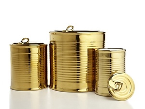 Boîte de rangement robuste en laiton antique avec gravures florales ornées Excellente pour la solution de stockage de comptoir de cuisine - Product Image 5