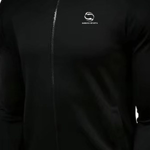 Ensemble de survêtement de couleur contrastée de fabrication personnalisée de qualité supérieure Micro survêtement zippé avec poches - Product Image 3