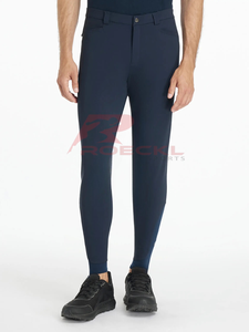Culottes d'équitation pour hommes en gros de haute qualité, extensible dans les quatre sens, matériau respirant et doux au toucher, ceinture sécurisée, équestre élégant - Product Image 6