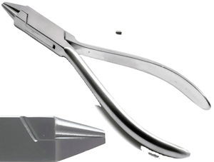 Orthodontie mince fil distal tenue de sécurité pince à arcs coupe-ligature tube buccal molaire TC orthodontiste dentaire - Product Image 2