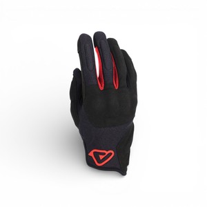 Gants de moto d'été homologués CE Acerbis - Demi-doigts en coton avec protection des articulations et poignées en caoutchouc - Product Image 1