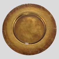 Plateau rond marocain en métal inoxydable fer gaufré aluminium turc argent laiton plateau fantaisie rond ardoise chargeur plaque pour la fête