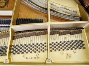 Piano à queue Yamaha G5E marron, excellent état, livraison rapide, finition élégante, touches lisses, fabriqué au Japon G5 - Product Image 5