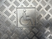 Rampe de protection de câbles robuste conforme à la norme ADA avec rampes latérales modulaires, rampe de protection de câbles à 3 canaux pour fauteuil roulant