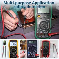 1000V 20A Copper Conductor PVC Combination Shielded Test Leads Digital Multimeter Cable Needle-tip Universal Probe Working