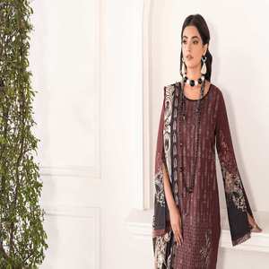 Tela de césped de alta calidad, traje de lujo de Shalwar Kameez de India y paquistaní sin costuras, ropa de fiesta de Ramsha Volume MASHAAL - Product Image 5