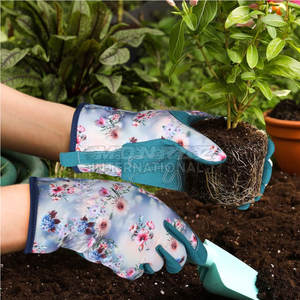 Gants de jardinage à écran tactile respirants flexibles idéaux pour les tâches d'aménagement paysager Gants de jardin imperméables avec manchette longue - Product Image 5