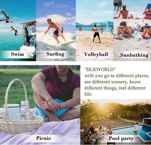 Vente en gros de shorts d'entraînement cool d'été maillots de bain décontractés pour hommes shorts de plage en polyester à séchage rapide - Product Image 6