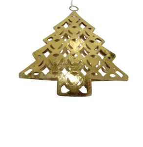 Utilisation décorative unique d'arbre de Noël de fer de couleur de feuille de cuivre pour la décoration de table et à la maison adaptée aux besoins du client - Product Image 4