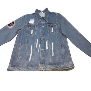 แจ็กเก็ตผ้ายีนส์ฟอกแบบกลับด้านได้สำหรับผู้หญิงเยาวชนสามารถกันน้ำได้ - Product Image 4