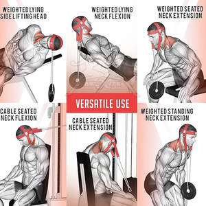 Harnais de tête durable pour l'haltérophilie et le fitness Harnais de tête d'entraînement de gymnastique Harnais de tête à bas prix - Product Image 5