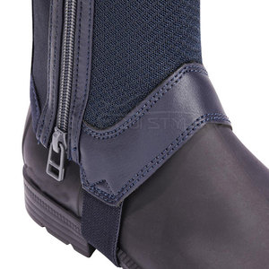 Demi-chaps en cuir véritable de vache OEM Chaps d'équitation avec logo personnalisé de qualité supérieure pour hommes et femmes - Product Image 6