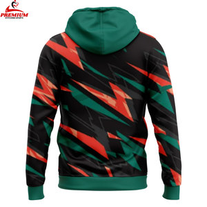 Custom Sweat Suits With Logo Sports Men Sublimation Tracksuit for Sports Zipper Hoodies and Sweat Pants Set - Product Image 2