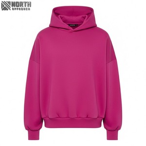 Pull à capuche surdimensionné personnalisé gris élégant pour hommes Sweat-shirt lourd pour l'hiver Caractéristique d'impression anti-rétrécissement Porter tous les jours - Product Image 6