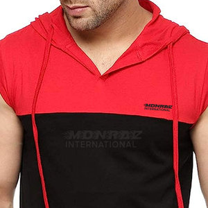 Casual Wear New Arrival Hot Sale New Arrival Custom Sleeveless <b>Hoodie</b> <b>Men</b> For Sale 2025 Customized - Product Image 6