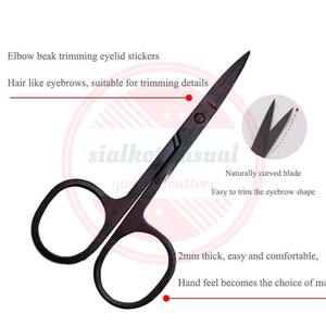 Tijeras profesionales para uñas, manicura, pedicura, tijeras para cutículas, herramientas de corte de pedicura curvadas - Product Image 5