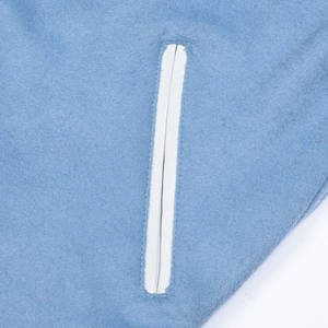 Prêt à expédier des vestes universitaires en laine pour hommes personnalisés avec des manches en cuir de vachette véritable pour l'hiver - Product Image 3