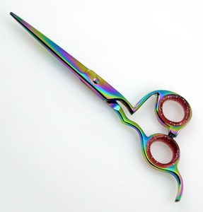 KOUNAIN 5.5 \ "Ciseaux professionnels en acier inoxydable multi-plasma pour cheveux droits Ciseaux de salon pour rasoirs de beauté faits à la main pour - Product Image 3