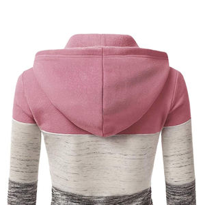 2025 nouveau gros à la mode fermeture éclair complète sweats à capuche pour femmes Anti-boulochage logo personnalisé fermeture éclair respirante pour femmes sweats à capuche - Product Image 5