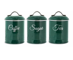 High Quality Painted Sugar <b>Coffee</b> <b>Storage</b> <b>Jar</b> Kitchen Canisters With Lid for Food <b>Storage</b>. - Product Image 5