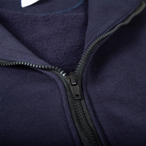 Sudaderas con Capucha de Forro Polar para Invierno, Diseño de Color en Contraste, Fabricación Directa B2B, Impresión Digital Personalizada OEM, Sudaderas con Cremallera para Hombre - Product Image 2