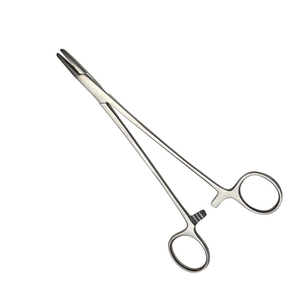 Vente en gros porte-aiguille pince Crile bois 15 cm édition noire 150mm pince orthopédique vétérinaire de salle d'opération - Product Image 1