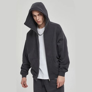 Classic Zip Up Hoodie Wholesale Streetwear Hooded <b>Jackets</b>, OEM <b>Custom</b> Printing Available, Fashion Casual <b>Hoodies</b> Supplier - Product Image 1