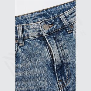 Pantalones Vaqueros Ajustados para Hombre, de Mezclilla, de la Mejor Calidad, con Lavado Medio, Pantalones de Alta Calidad, Color Personalizado al por Mayor - Product Image 4