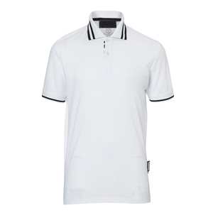 เสื้อโปโลแบบปกติสีทึบของผู้ชายมีป้ายคอลเลกชัน2025ส่วนตัว - Product Image 1
