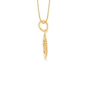 สร้อยคอจี้ทองคำรูปพระพุทธรูปสำหรับผู้หญิง - Product Image 3