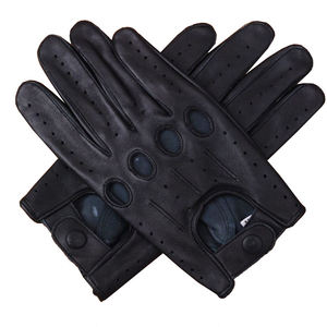 Guantes de conducción de cuero suave, transpirables, antideslizantes, cómodos, ligeros, elegantes, al aire libre para ciclismo, carreras y accesorios para coche - Product Image 2