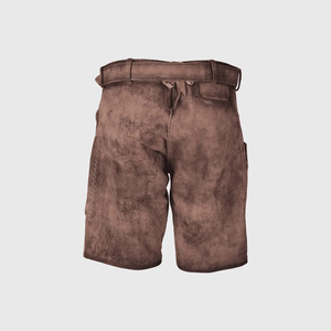 Shorts en Lederhosen bavarois pour hommes, style urbain, nouveau modèle, motif uni, respirant, en toile PVC/cuir de vachette, vente en gros - Product Image 6