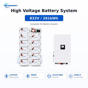 Sistema de Baterías de Alto Voltaje LiFePO4 BLUSENERGY 832V 314Ah 261kWh Compatible con Inversor de 80kW para ESS Solar Comercial - Product Image 1