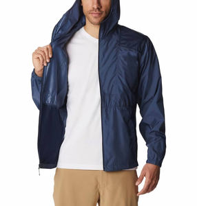 Veste coupe-vent pour homme à forte demande, imperméable, fermeture éclair, grande taille, séchage rapide, respirante, course en plein air, bonne qualité - Product Image 3