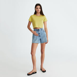 Gran oferta de camisetas cortas de verano para mujer, ropa de calle ecológica de alta calidad - Product Image 3